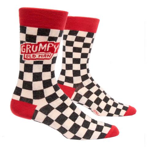 Men's Crew Socks - Grumpy Old Man Men's Crew Socks - Grumpy Old Man