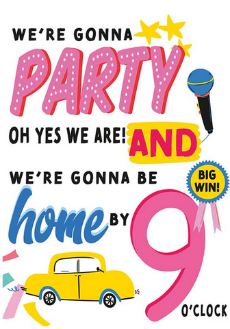 Home By Nine Birthday Card Home By Nine Birthday Card
