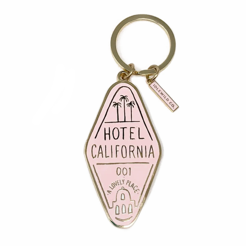 Hotel California Enamel Keychain Hotel California Enamel Keychain
