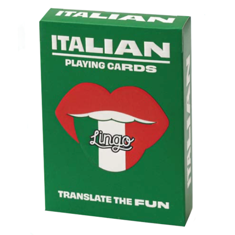 Italian Lingo Cards Italian Lingo Cards