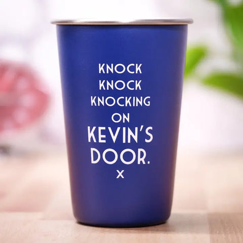 Kevin's Door Pint Glass - Blue Kevin's Door Pint Glass - Blue