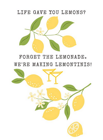 Lemontinis Thinking Of You Card Lemontinis Thinking Of You Card