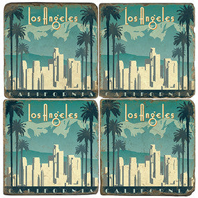Los Angeles Deco Coasters Los Angeles Deco Coasters