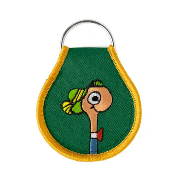 Patch Keychain - Lowly Worm Patch Keychain - Lowly Worm