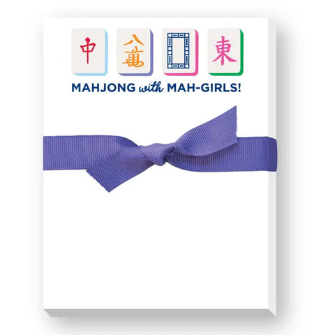 Mahjong with Mah Girls Notepad Mahjong with Mah Girls Notepad