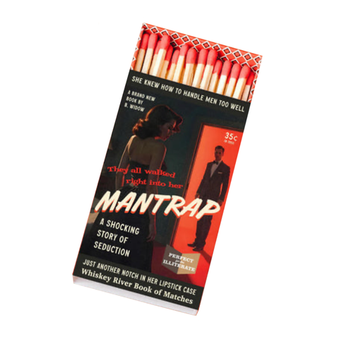Mantrap Pulp Friction Match Book Mantrap Pulp Friction Match Book
