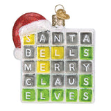 Merry Words Ornament