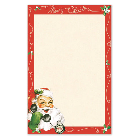 Retro Santa Notepad Retro Santa Notepad