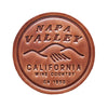 Napa Valley Leather Coaster