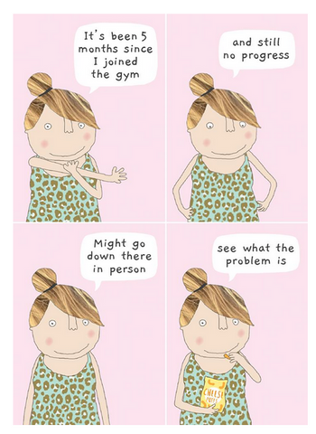 No Progress Birthday Card No Progress Birthday Card