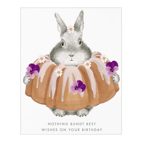 Nothing Bundt Best Wishes Card Nothing Bundt Best Wishes Card