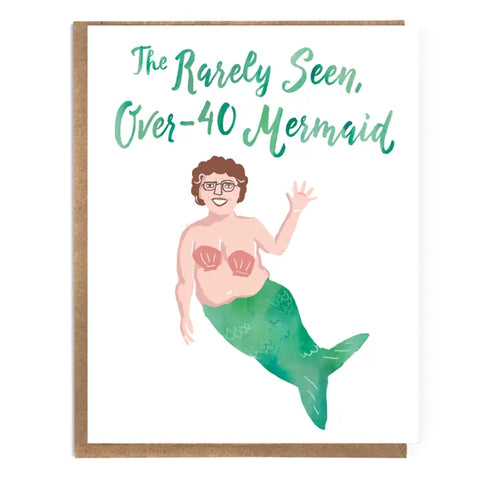 Rarely Seen Mermaid Card Rarely Seen Mermaid Card