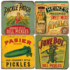 Pickle Patch Coasters Pickle Patch Coasters