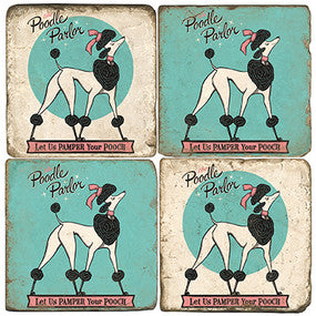 Poodle Parlor Coasters Poodle Parlor Coasters