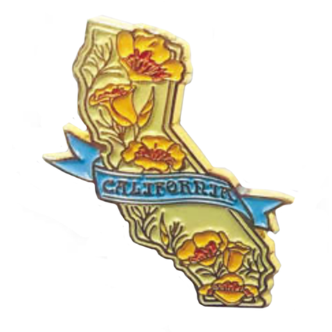 CA Poppies Enamel Pin CA Poppies Enamel Pin