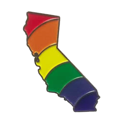 Cal-Pride Enamel Pin Cal-Pride Enamel Pin