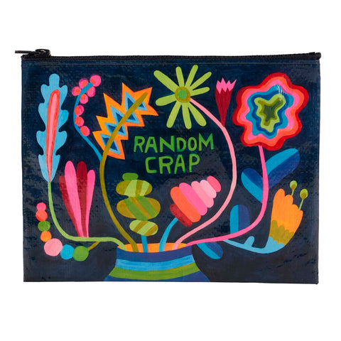 Random Crap Floral Pouch Random Crap Floral Pouch