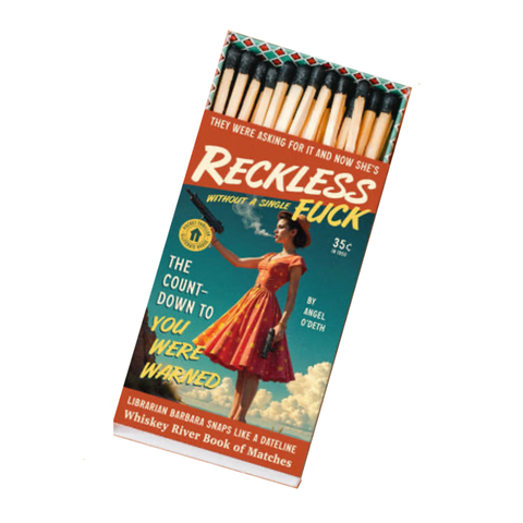Reckless Pulp Friction Match Book Reckless Pulp Friction Match Book