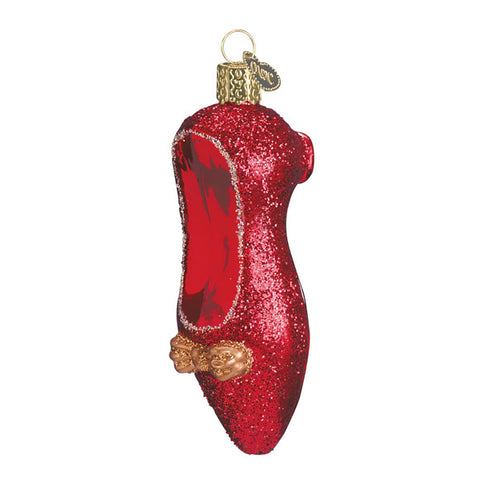 Red Slipper Ornament Red Slipper Ornament