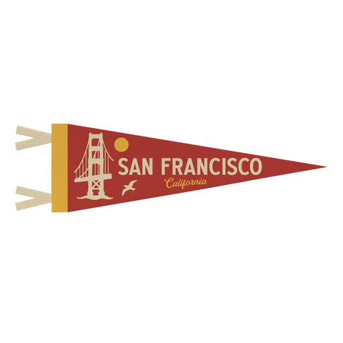 San Francisco California Large Felt Pennant San Francisco California Large Felt Pennant