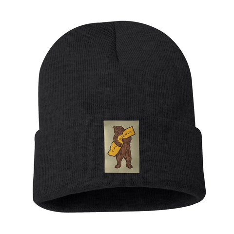 Bear Hugging California Beanie Bear Hugging California Beanie