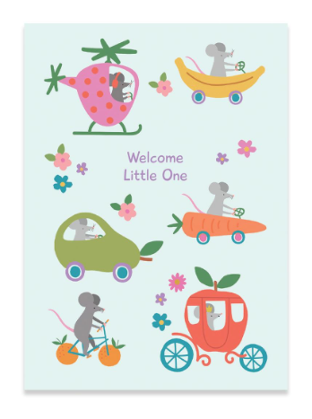 Baby Fruit Card Baby Fruit Card