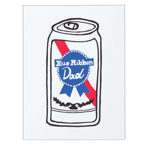 Blue Ribbon Dad Card Blue Ribbon Dad Card