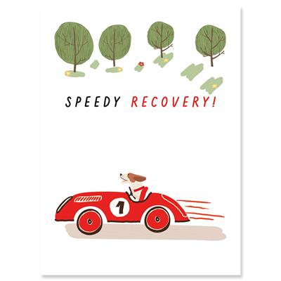Speedy Recovery Get Well Card Speedy Recovery Get Well Card