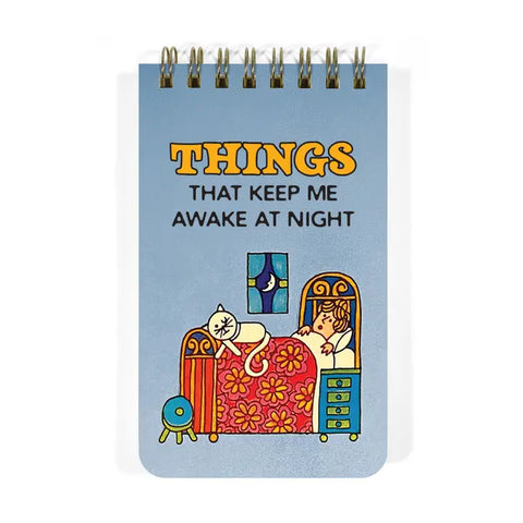 Things That Keep Me Awake Spiral Notebook Things That Keep Me Awake Spiral Notebook