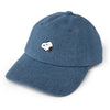 Snoopy Embroidered Denim Dad Hat