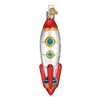 Toy Rocket Ship Ornament