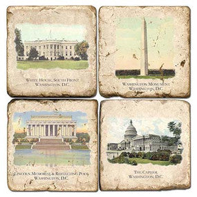 Washington DC Landmarks Coasters Washington DC Landmarks Coasters