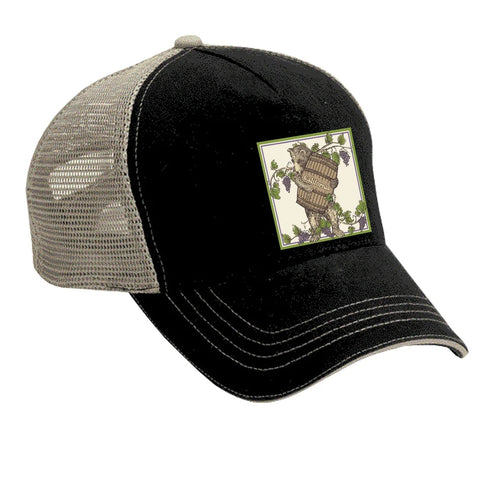 CA Wine Bear Hat - Black CA Wine Bear Hat - Black