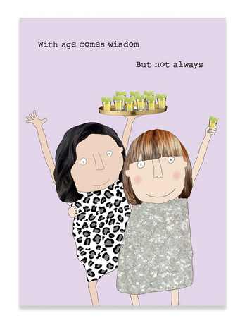 Wisdom Girl Birthday Card Wisdom Girl Birthday Card