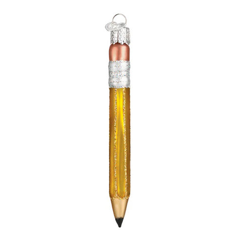 Yellow Pencil Ornament Yellow Pencil Ornament