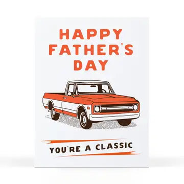 Classic Truck Father's Day Card Classic Truck Father's Day Card