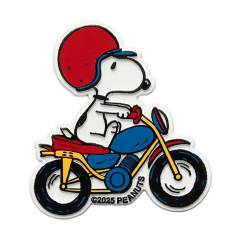 Snoopy Motorcycle Magnet Snoopy Motorcycle Magnet