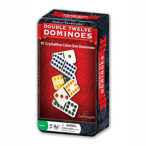 Double 12 Dominoes Tin Double 12 Dominoes Tin
