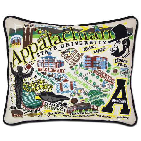Appalachian State University Collegiate Embroidered Pillow Appalachian State University Collegiate Embroidered Pillow