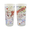 Austin Frosted Glass Tumbler
