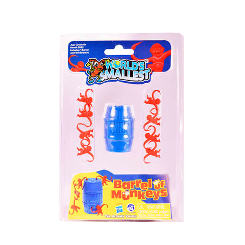 World's Smallest Barrel of Monkeys World's Smallest Barrel of Monkeys