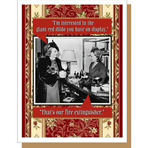 Fire Extinguisher Card Fire Extinguisher Card