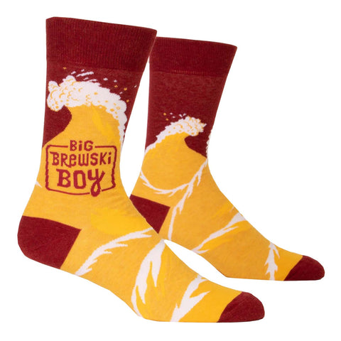 Men's Crew Socks - Big Brewski Boy Men's Crew Socks - Big Brewski Boy