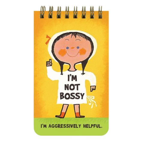 I'm Not Bossy Spiral Notebook I'm Not Bossy Spiral Notebook