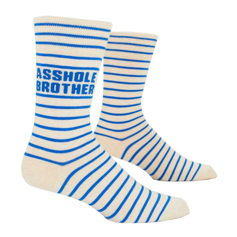 Men's Crew Socks - Asshole Brother Men's Crew Socks - Asshole Brother