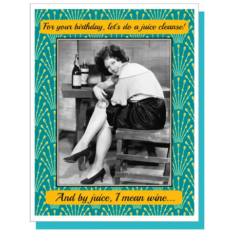 Juice Cleanse Card Juice Cleanse Card