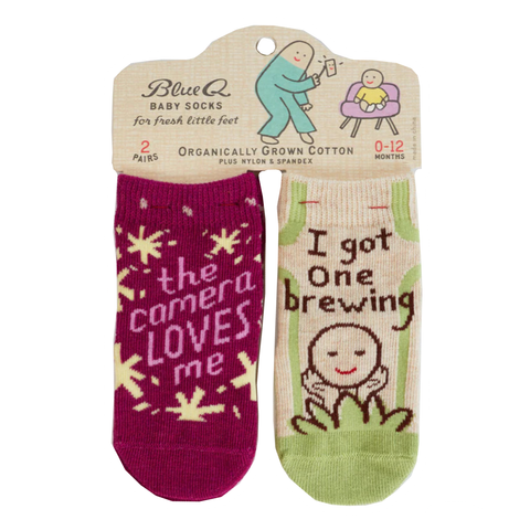 Baby Socks - Camera/Brewing Baby Socks - Camera/Brewing