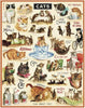 Vintage Cats Puzzle