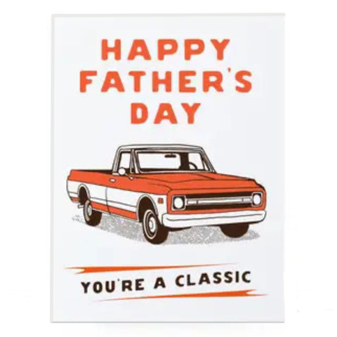 Classic Truck Father's Day Card Classic Truck Father's Day Card