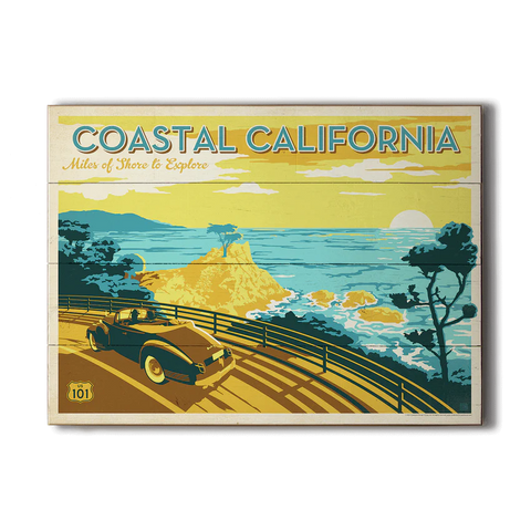 Coastal California Sign Coastal California Sign